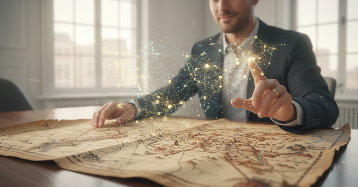 O mapa que os especialistas usam foi desenhado antes dos agentes existirem