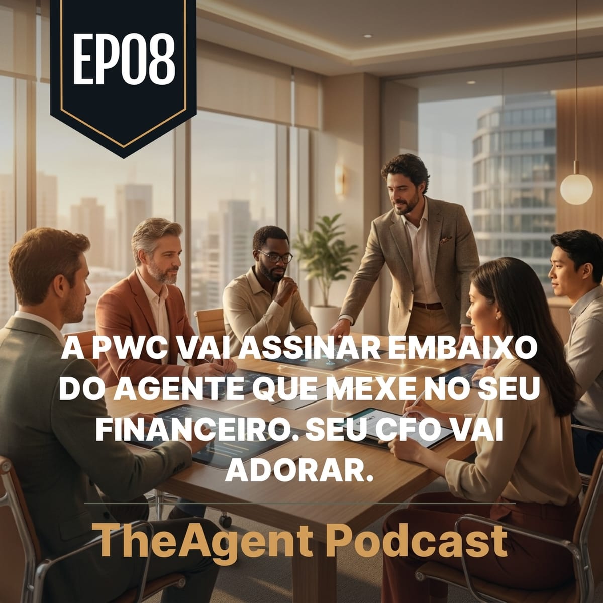 EP08 - A PwC vai assinar embaixo do agente que mexe no seu financeiro. Seu CFO vai adorar.