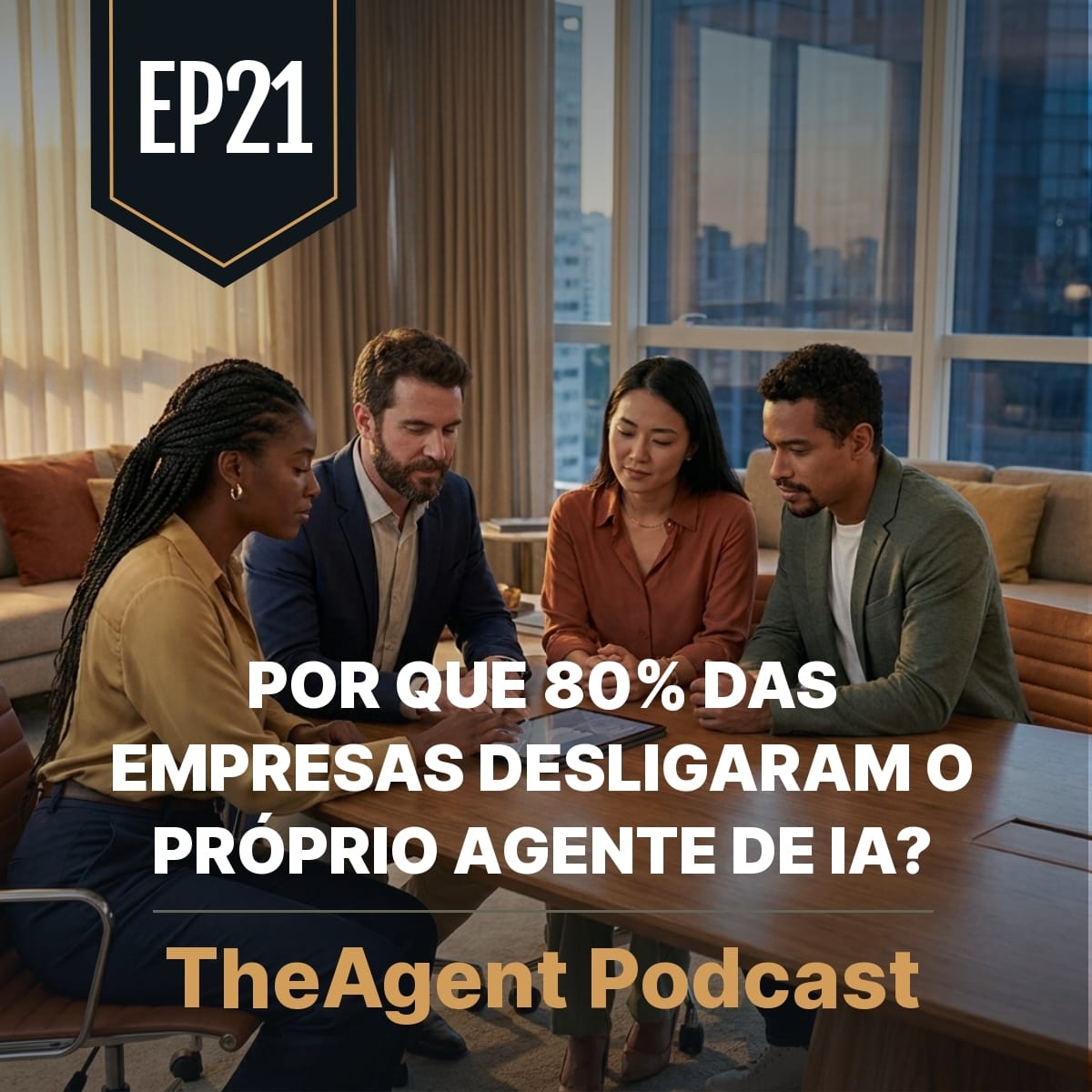 EP21 - Por que a maioria das empresas desliga o próprio agente de IA