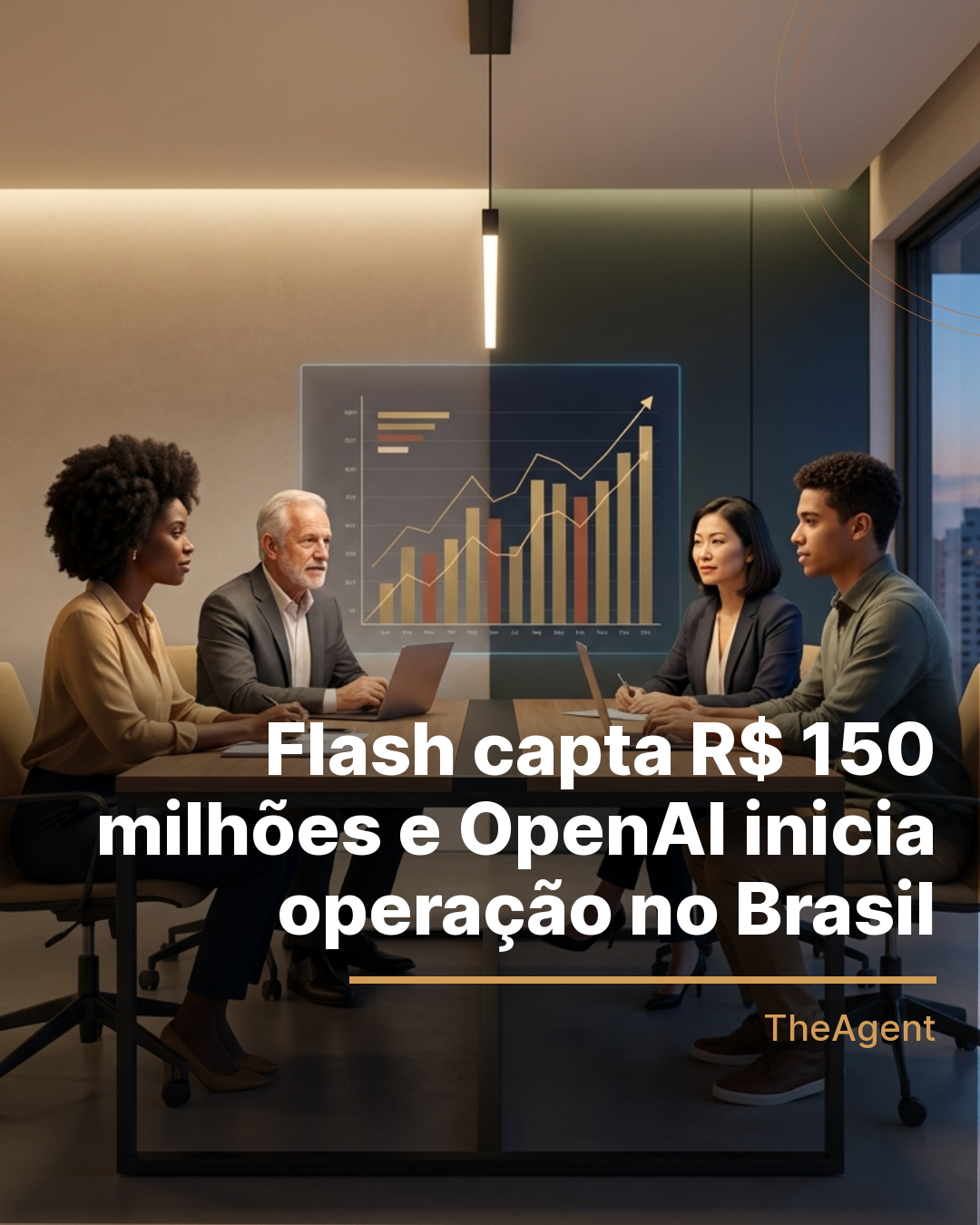 Flash capta R$ 150 milhões e OpenAI inicia operação no Brasil