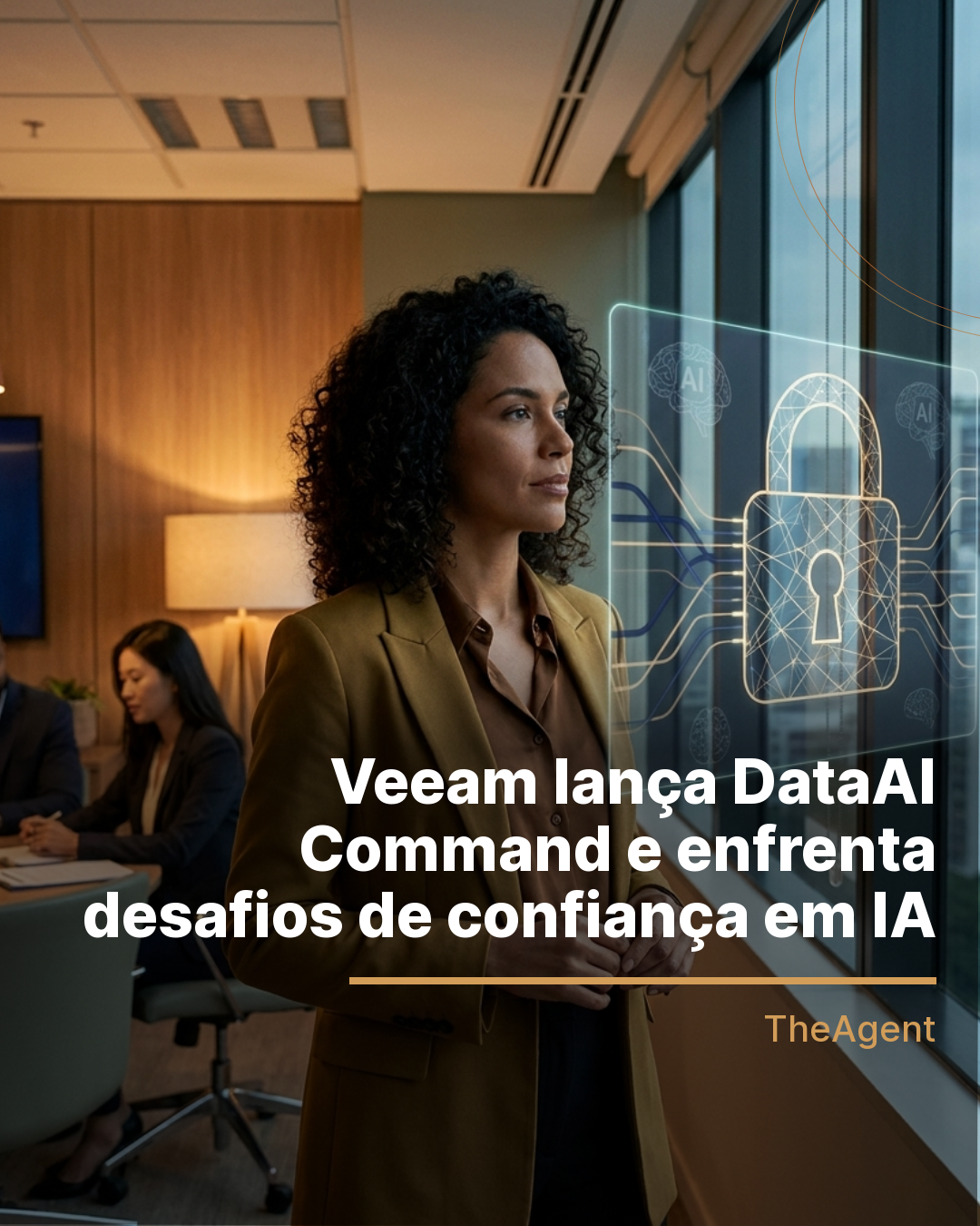 Veeam lança DataAI Command e enfrenta desafios de confiança em IA
