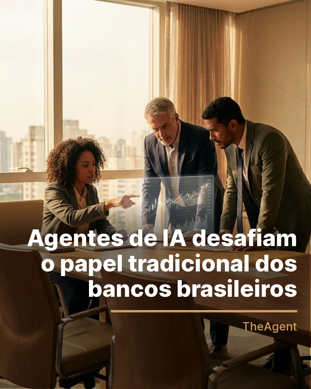 Agentes de IA desafiam o papel tradicional dos bancos brasileiros