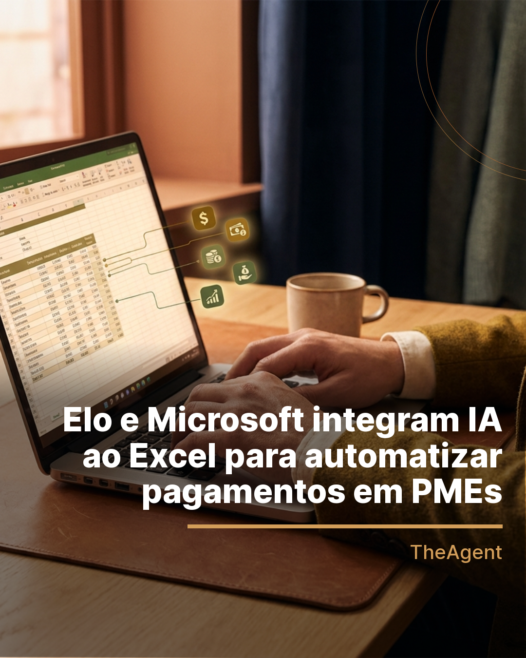 Elo e Microsoft integram IA ao Excel para automatizar pagamentos em PMEs