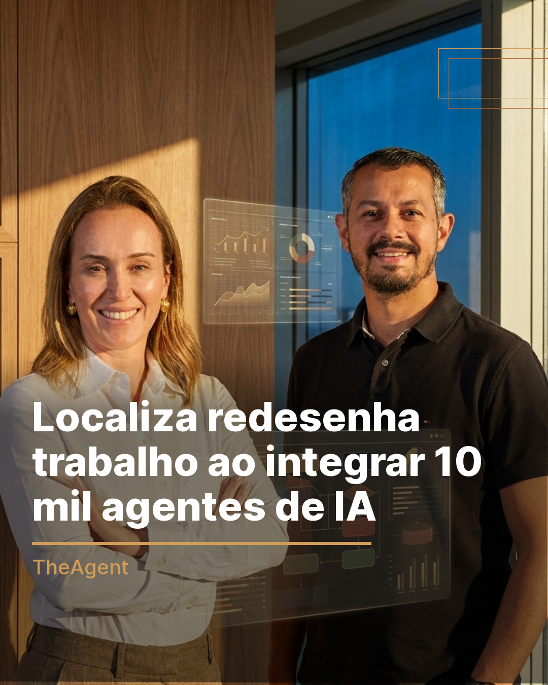 Localiza redesenha trabalho ao integrar 10 mil agentes de IA
