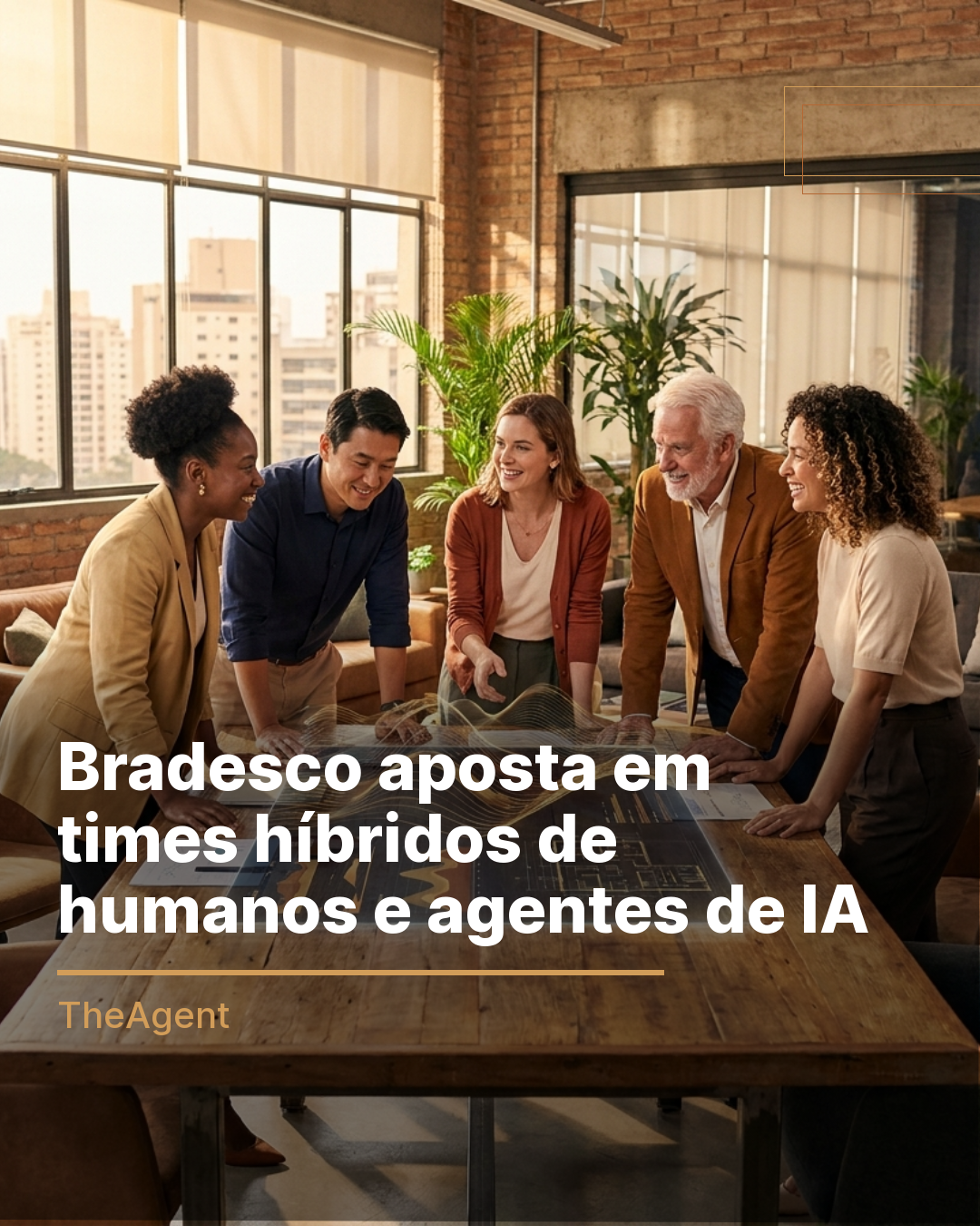 Bradesco aposta em times híbridos de humanos e agentes de IA