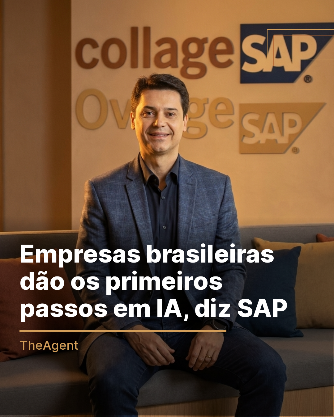 Empresas brasileiras dão os primeiros passos em IA, diz SAP