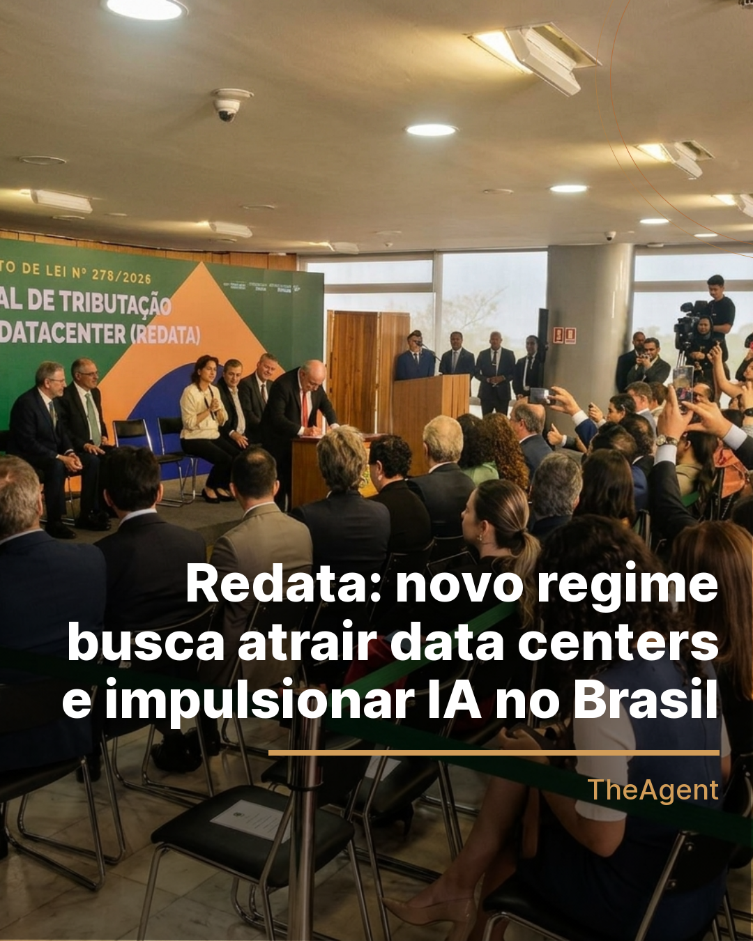 Redata: novo regime busca atrair data centers e impulsionar IA no Brasil