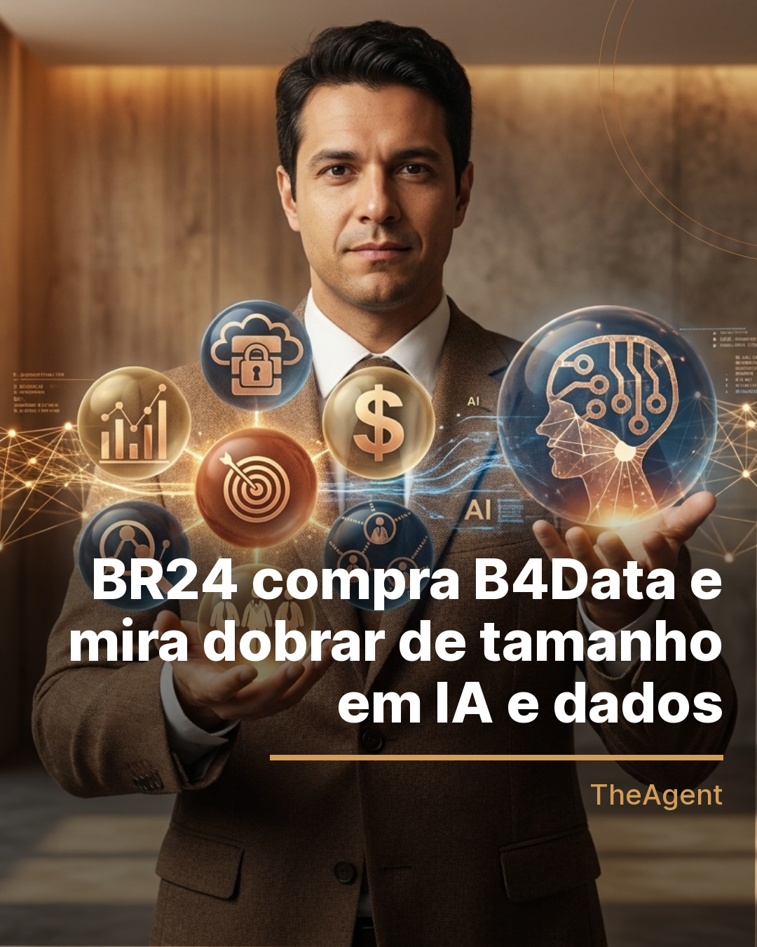 BR24 compra B4Data e mira dobrar de tamanho em IA e dados