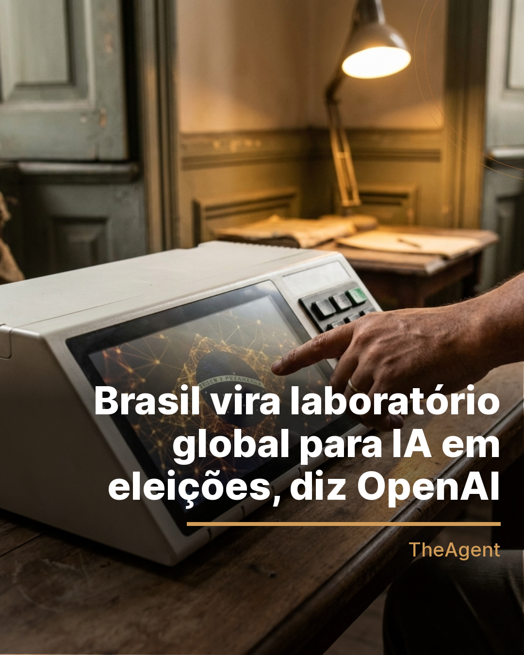 Brasil vira laboratório global para IA em eleições, diz OpenAI