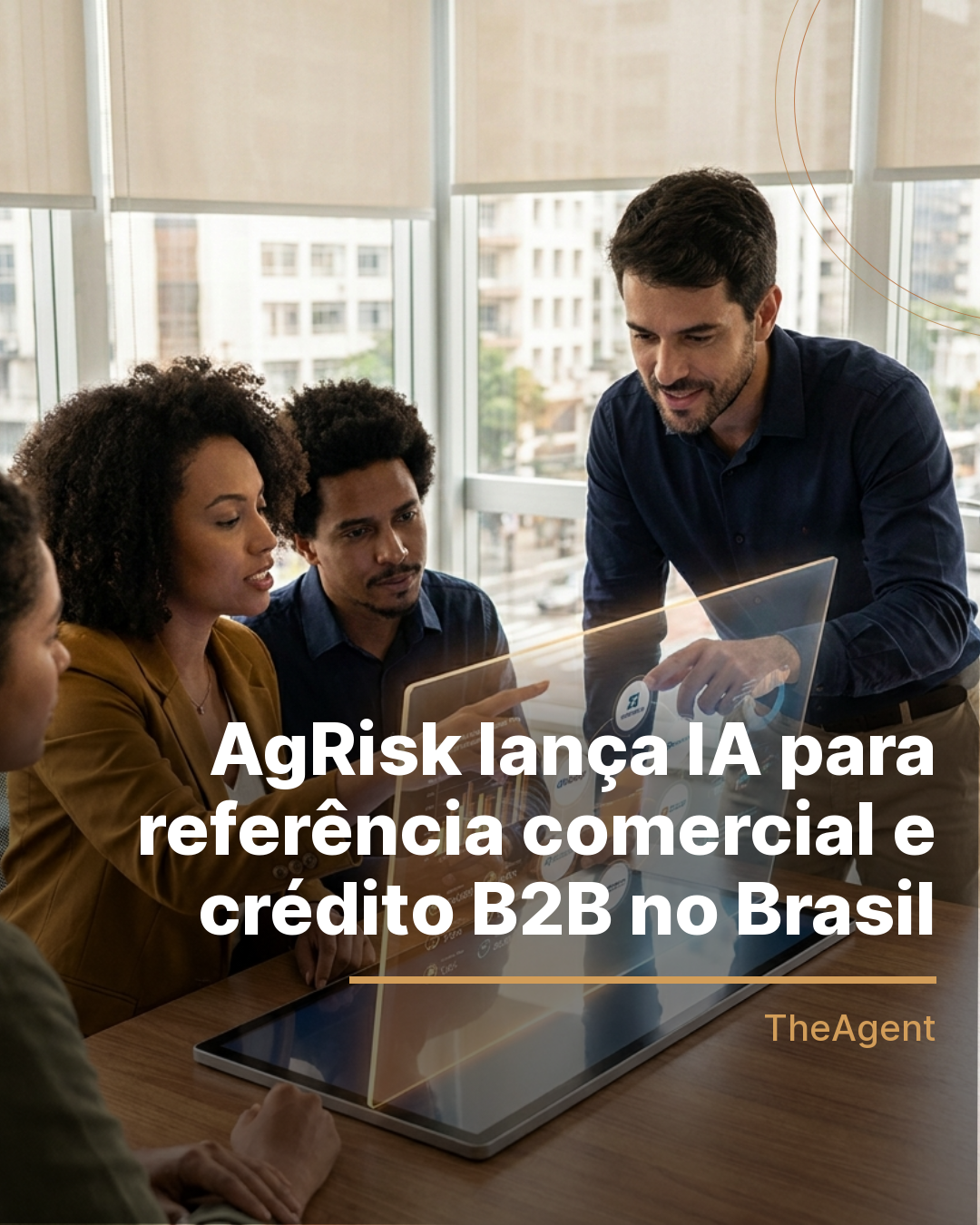 AgRisk lança IA para referência comercial e crédito B2B no Brasil