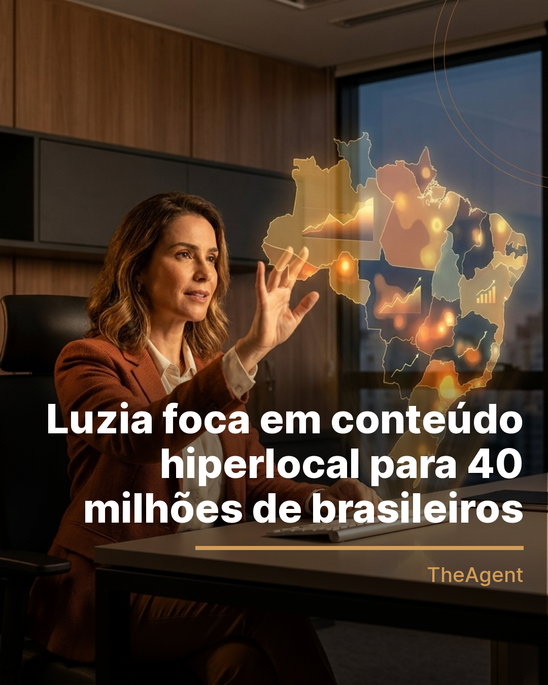 Luzia foca em conteúdo hiperlocal para 40 milhões de brasileiros