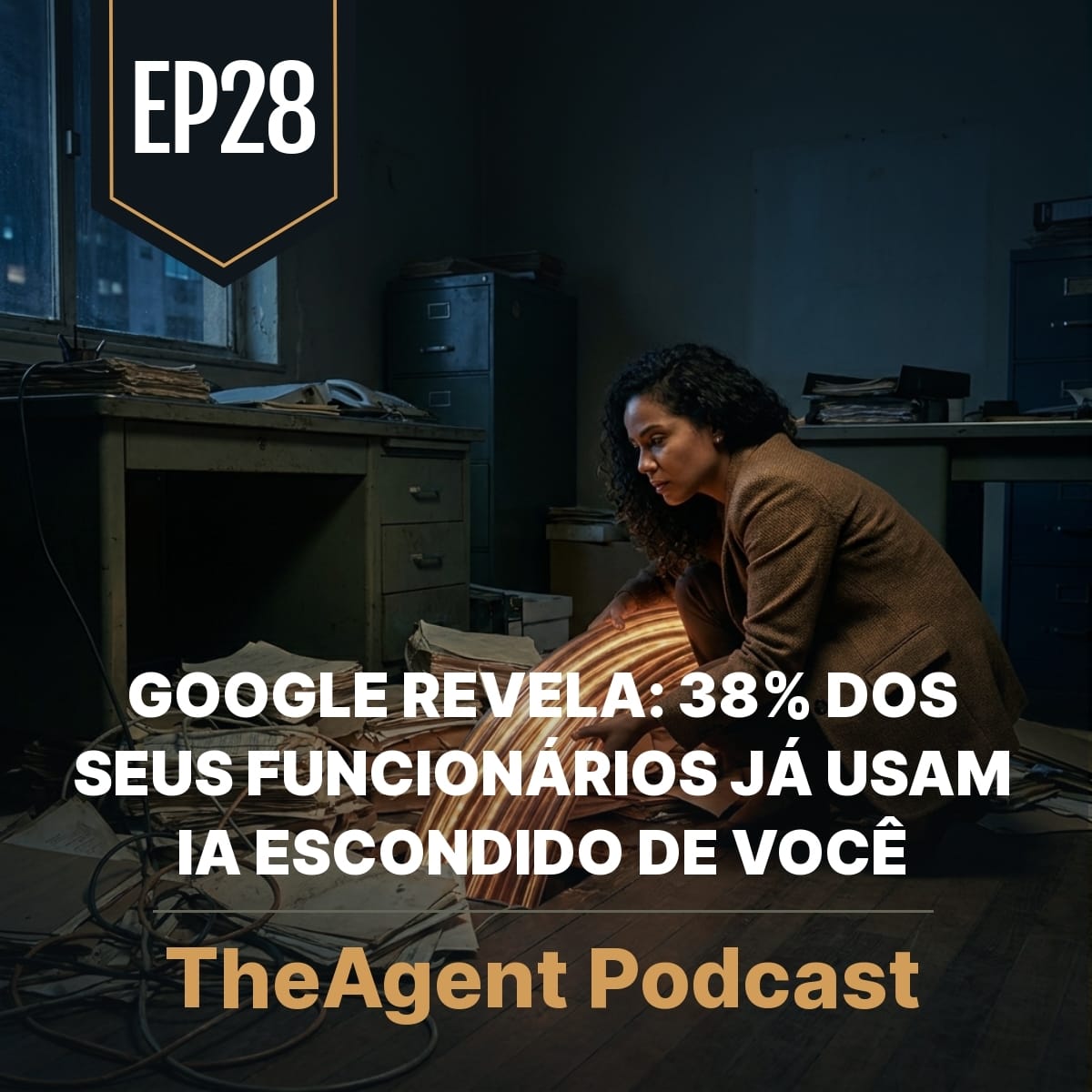 EP28 - Google revela: 38% dos seus funcionários já usam IA escondido de você