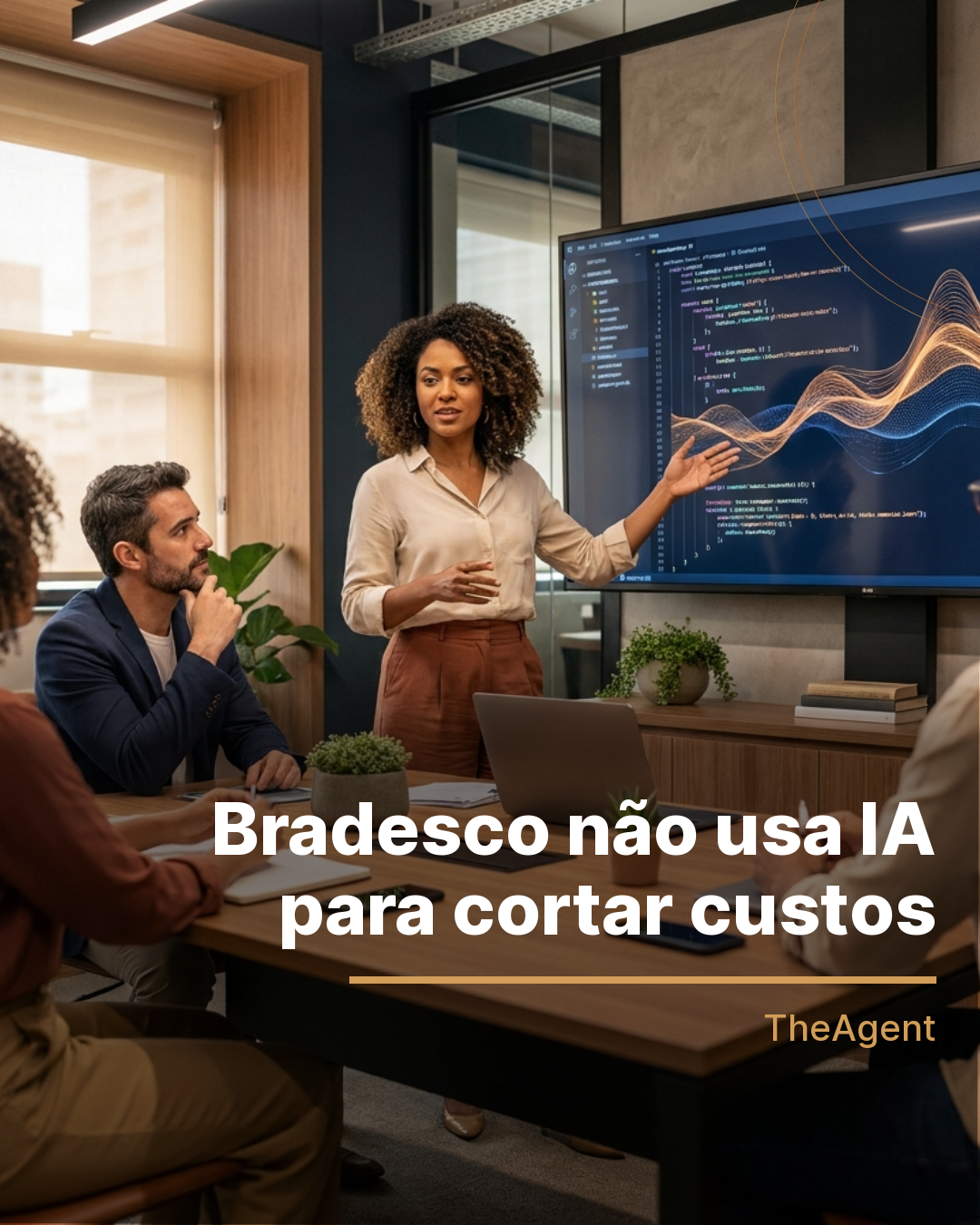 Bradesco não usa IA para cortar custos