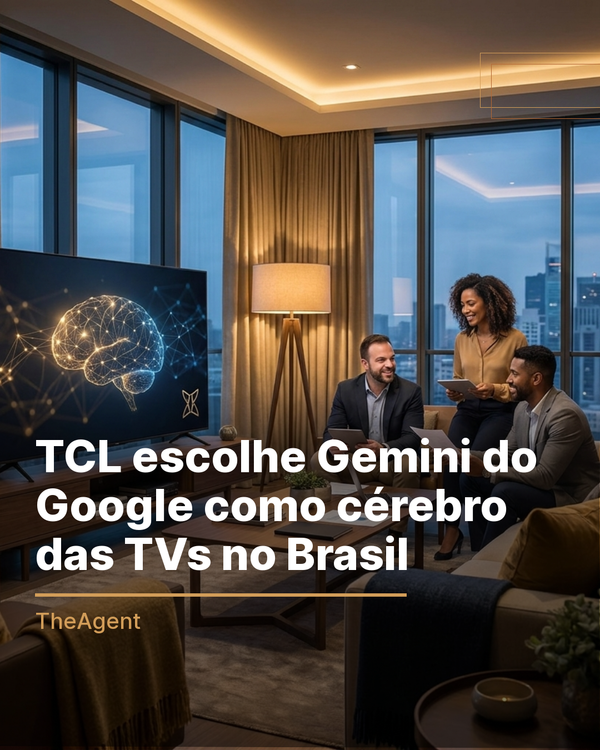 TCL escolhe Gemini do Google como cérebro das TVs no Brasil