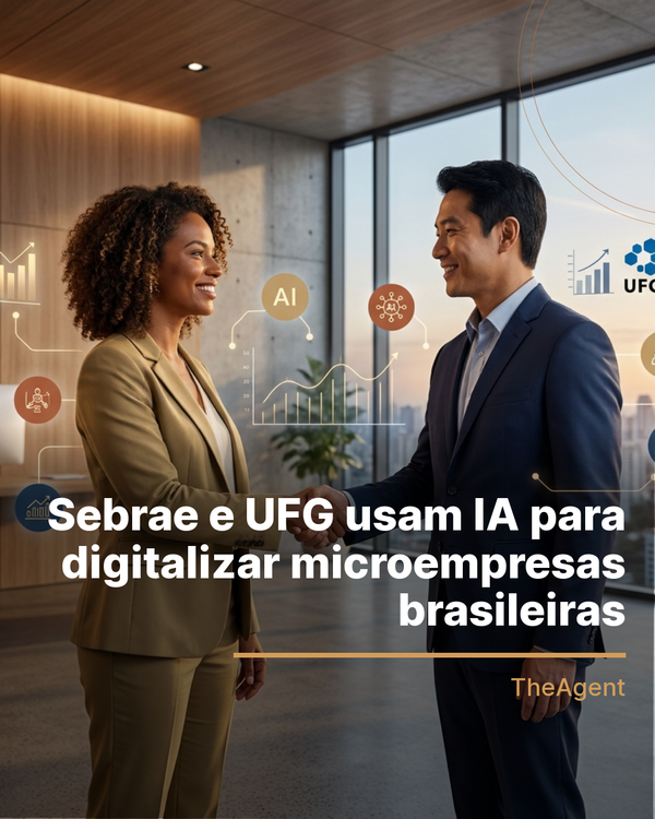Sebrae e UFG usam IA para digitalizar microempresas brasileiras