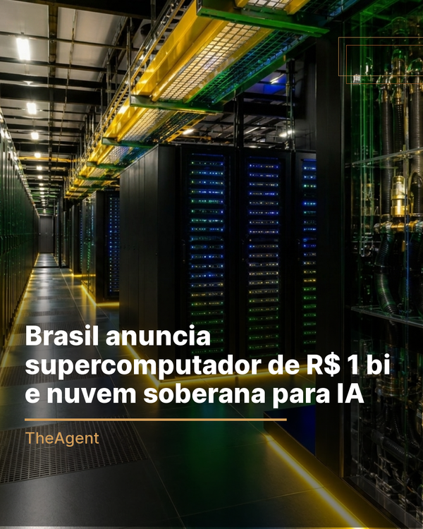 Brasil anuncia supercomputador de R$ 1 bi e nuvem soberana para IA