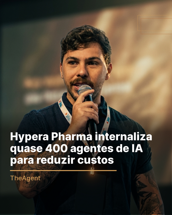 Hypera Pharma internaliza quase 400 agentes de IA para reduzir custos