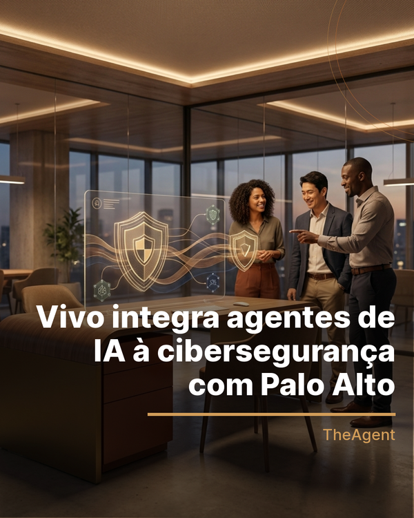 Vivo integra agentes de IA à cibersegurança com Palo Alto