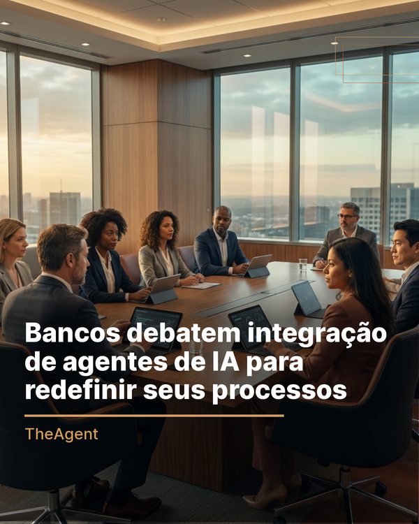 Bancos debatem integração de agentes de IA para redefinir seus processos