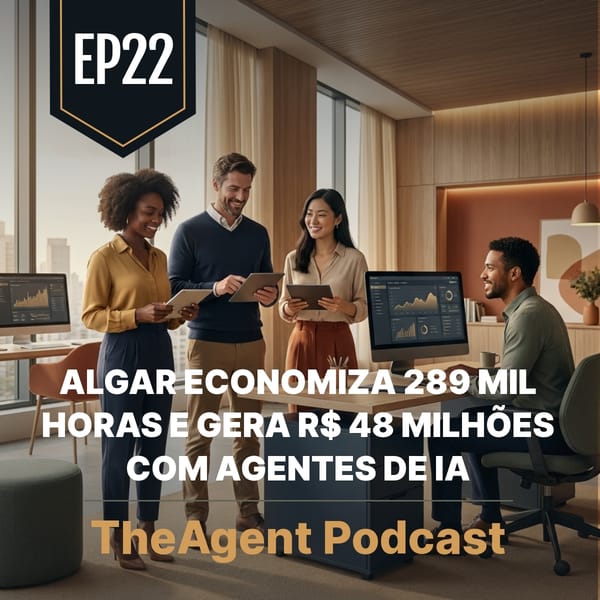 EP22 - Algar economiza 289 mil horas e gera R$ 48 milhões com agentes de IA