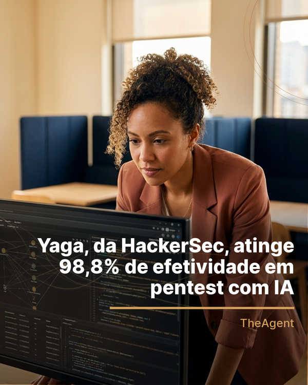 Yaga, da HackerSec, atinge 98,8% de efetividade em pentest com IA