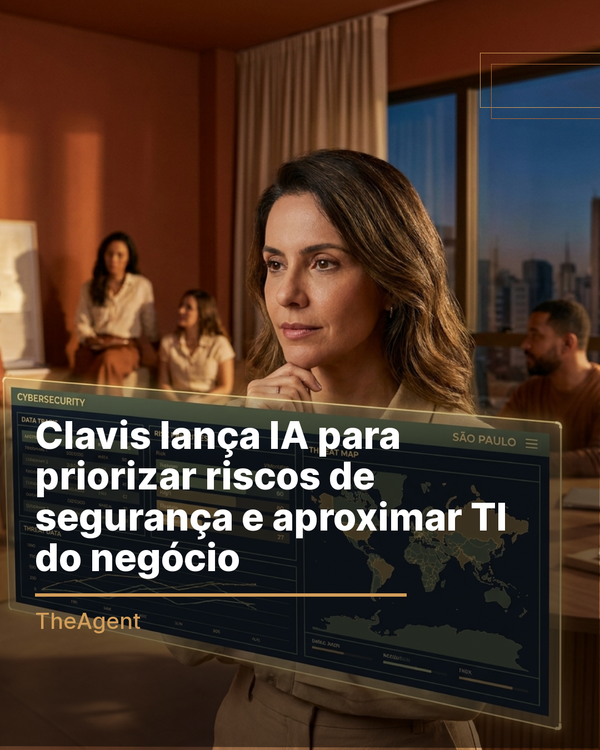 Clavis lança IA para priorizar riscos de segurança e aproximar TI do negócio