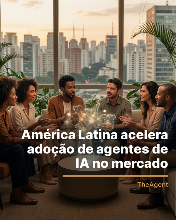 América Latina acelera adoção de agentes de IA no mercado