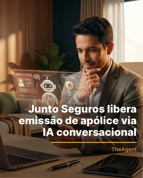Junto Seguros libera emissão de apólice via IA conversacional