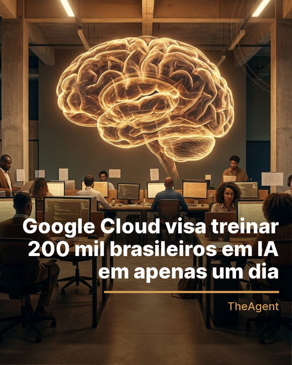 Google Cloud visa treinar 200 mil brasileiros em IA em apenas um dia