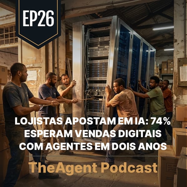 EP26 - Lojistas apostam em IA: 74% esperam vendas digitais com agentes em dois anos