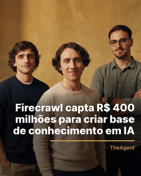 Firecrawl capta R$ 400 milhões para criar base de conhecimento em IA