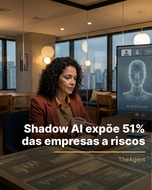 Shadow AI expõe 51% das empresas a riscos