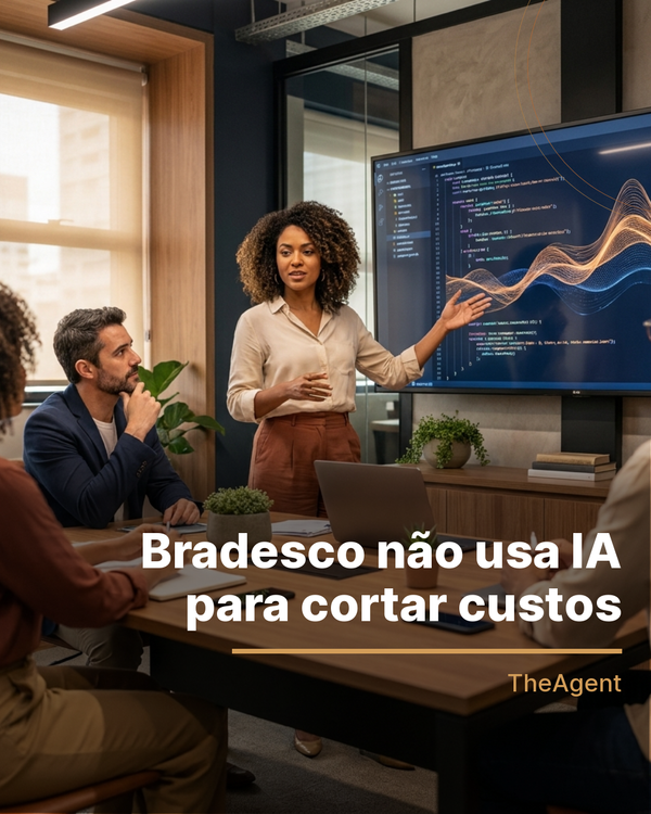 Bradesco não usa IA para cortar custos